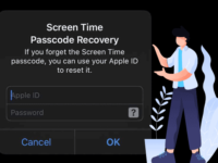 Recover forgotten screen time passcode iPhone iPad