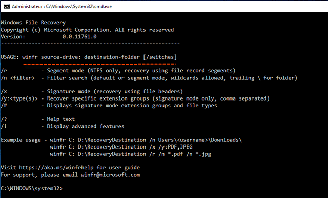 recover windows 7 from command prompt
