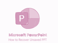 how to recover unsaved ppt