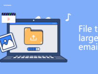 How to send large files via email