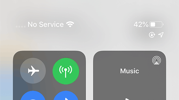 Fix iPhone says no service error