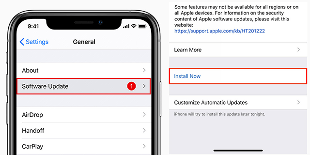 Update iOS