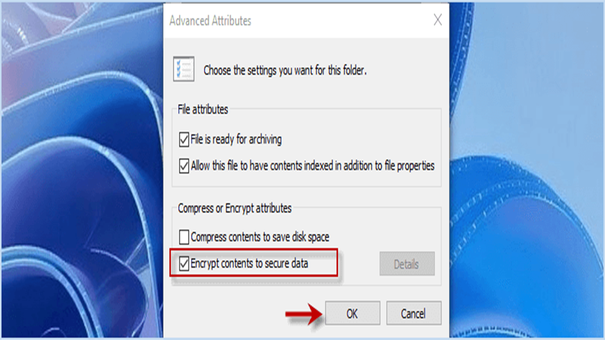 как защитить паролем файл изображения в windows 10